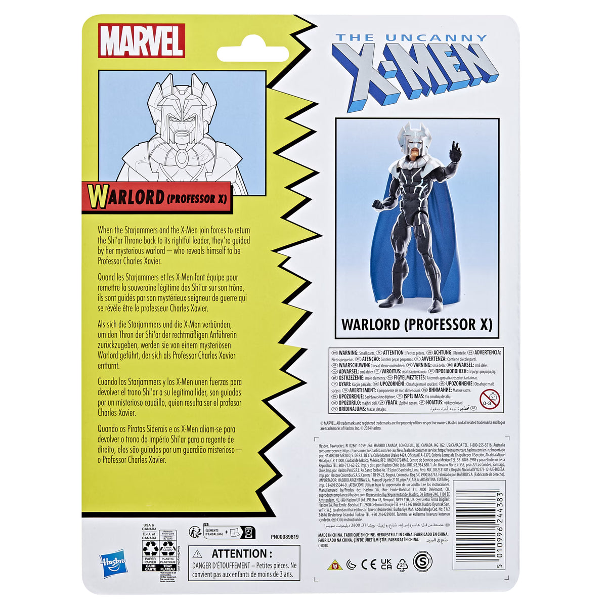 Marvel Comics The Uncanny X-Men Warlord  (Professor X)