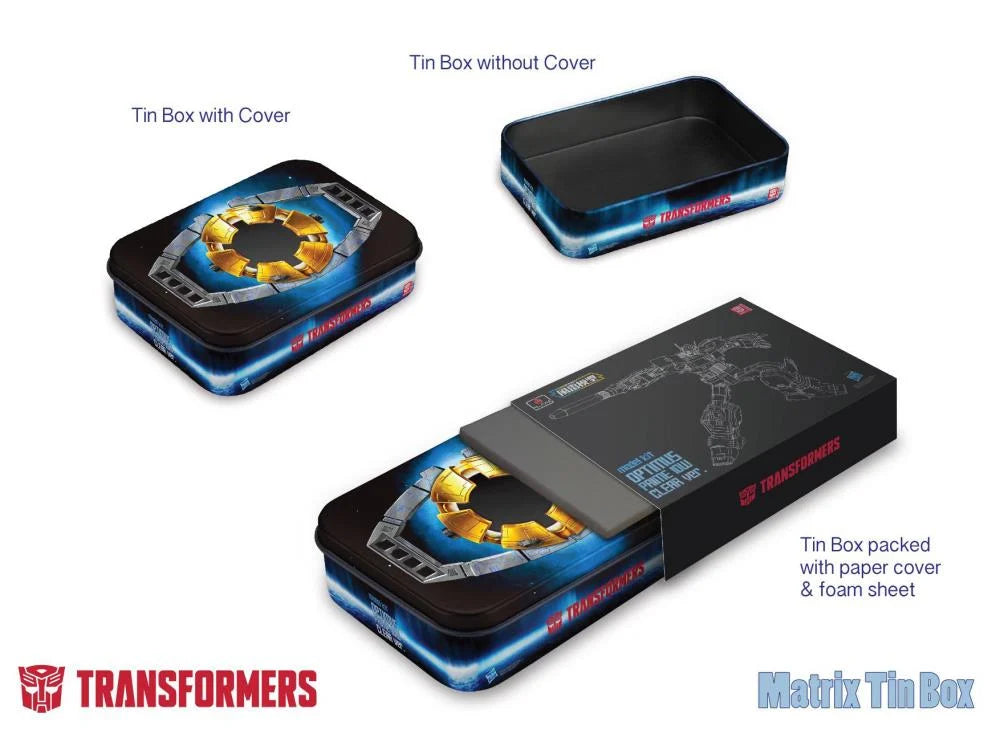 TRANSFORMERS FURAI OPTIMUS PRIME IDW CLEAR