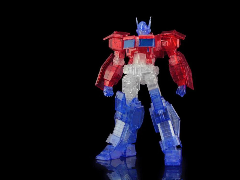 TRANSFORMERS FURAI OPTIMUS PRIME IDW CLEAR