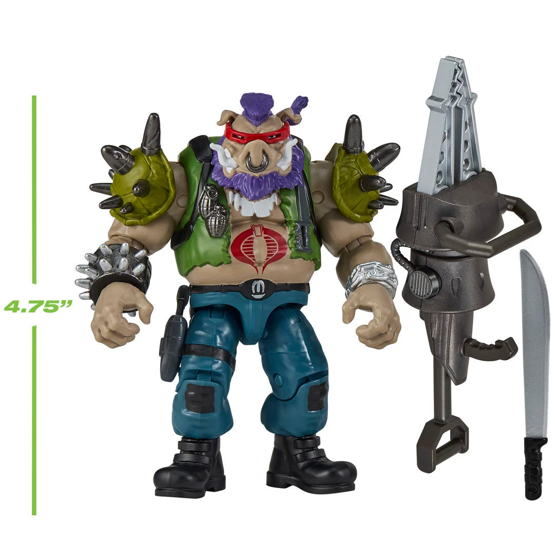 Teenage Mutant Ninja Turtles X G.I.JOE Ripper X BEBOP