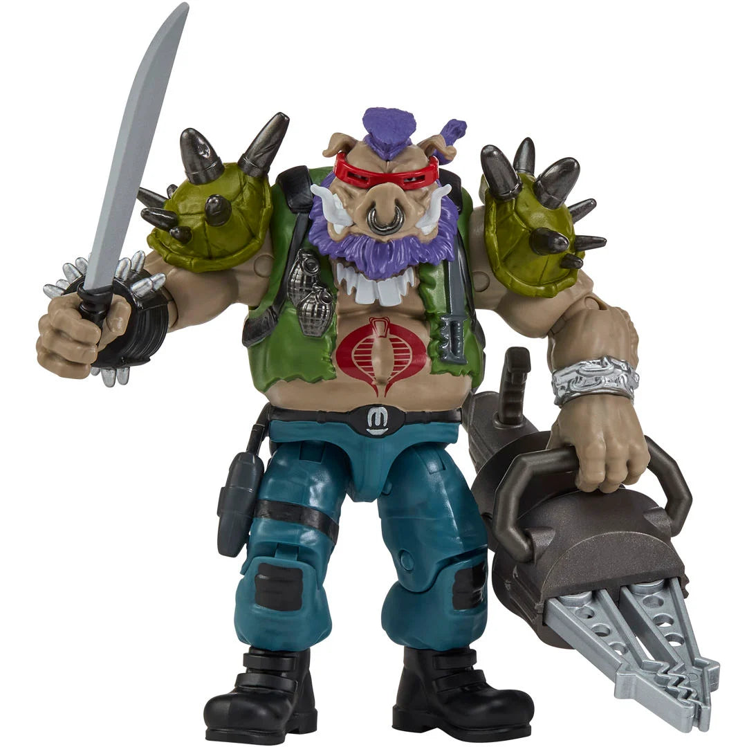 Teenage Mutant Ninja Turtles X G.I.JOE Ripper X BEBOP