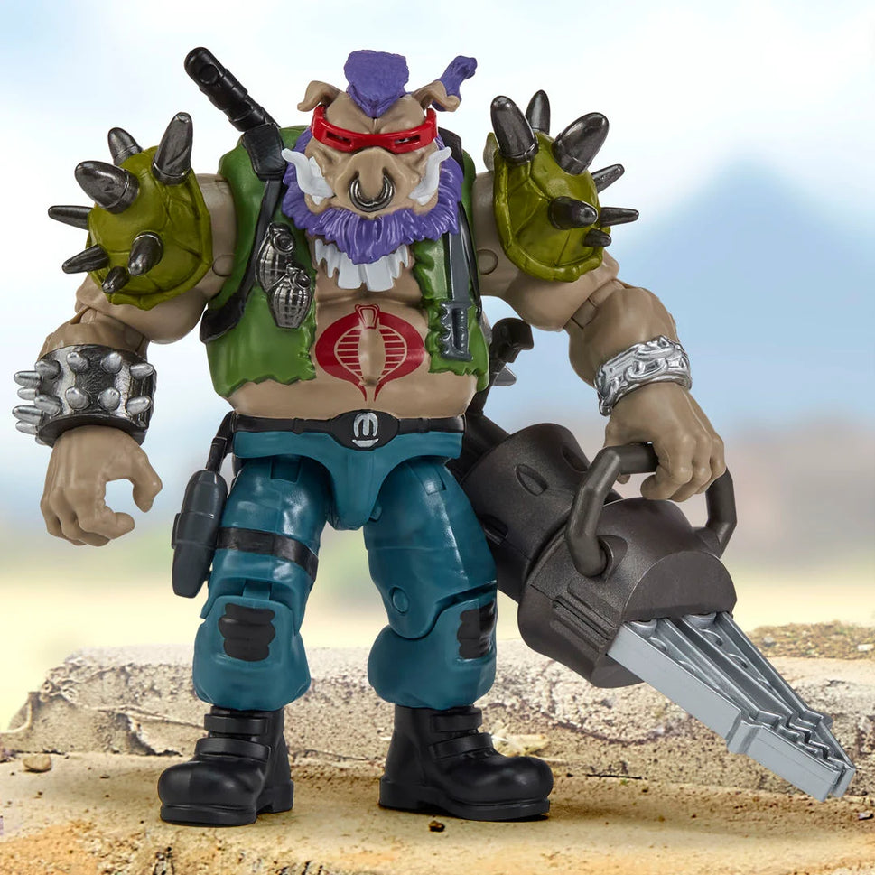 Teenage Mutant Ninja Turtles X G.I.JOE Ripper X BEBOP