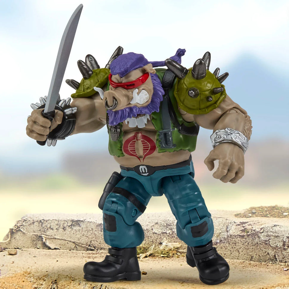 Teenage Mutant Ninja Turtles X G.I.JOE Ripper X BEBOP