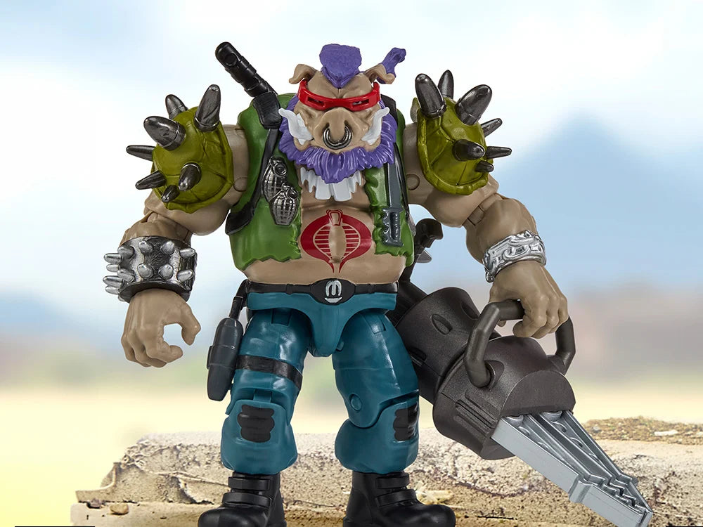 Teenage Mutant Ninja Turtles X G.I.JOE Ripper X BEBOP