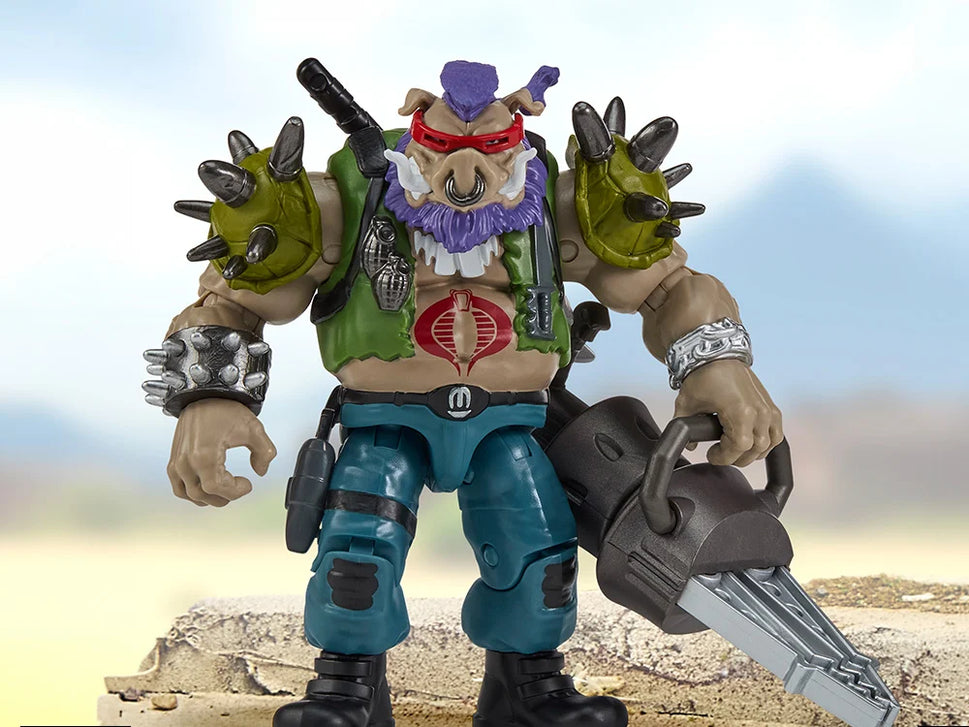 Teenage Mutant Ninja Turtles X G.I.JOE Ripper X BEBOP
