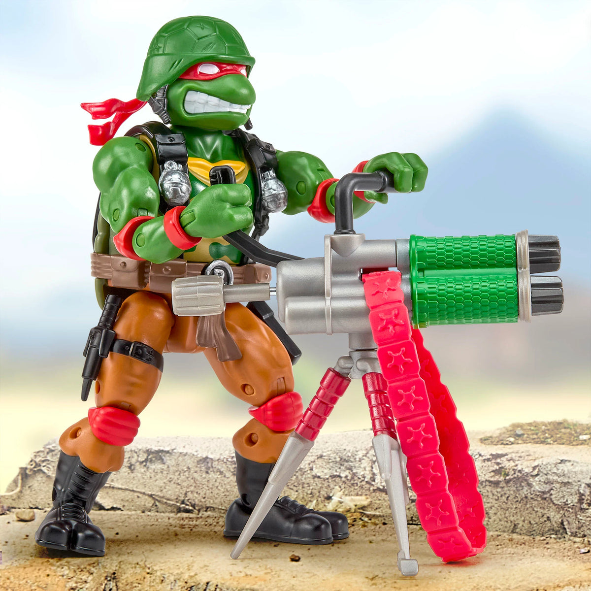 Teenage Mutant Ninja Turtles X G.I.JOE Roadblock X Raph