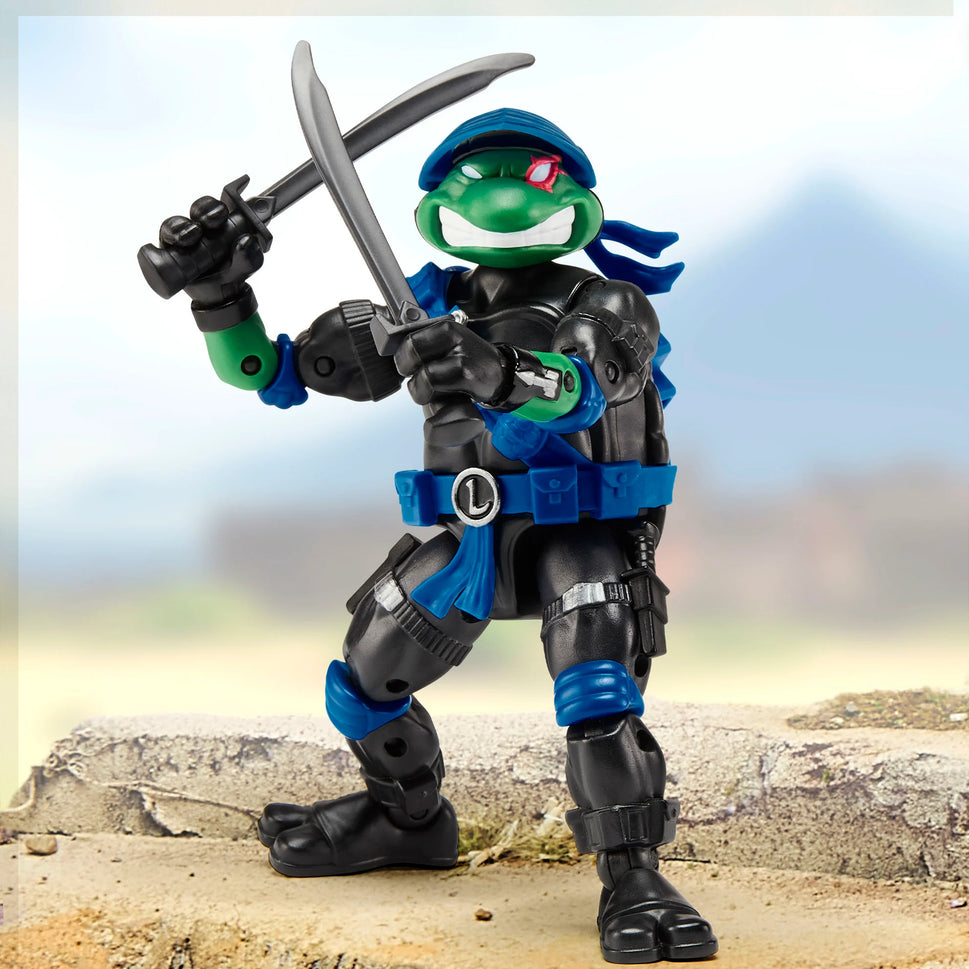 Teenage Mutant Ninja Turtles X G.I.JOE Snake Eyes X Leo