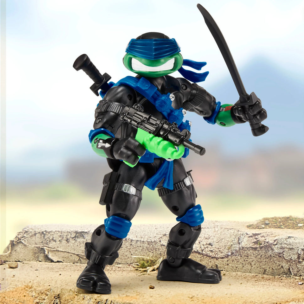 Teenage Mutant Ninja Turtles X G.I.JOE Snake Eyes X Leo