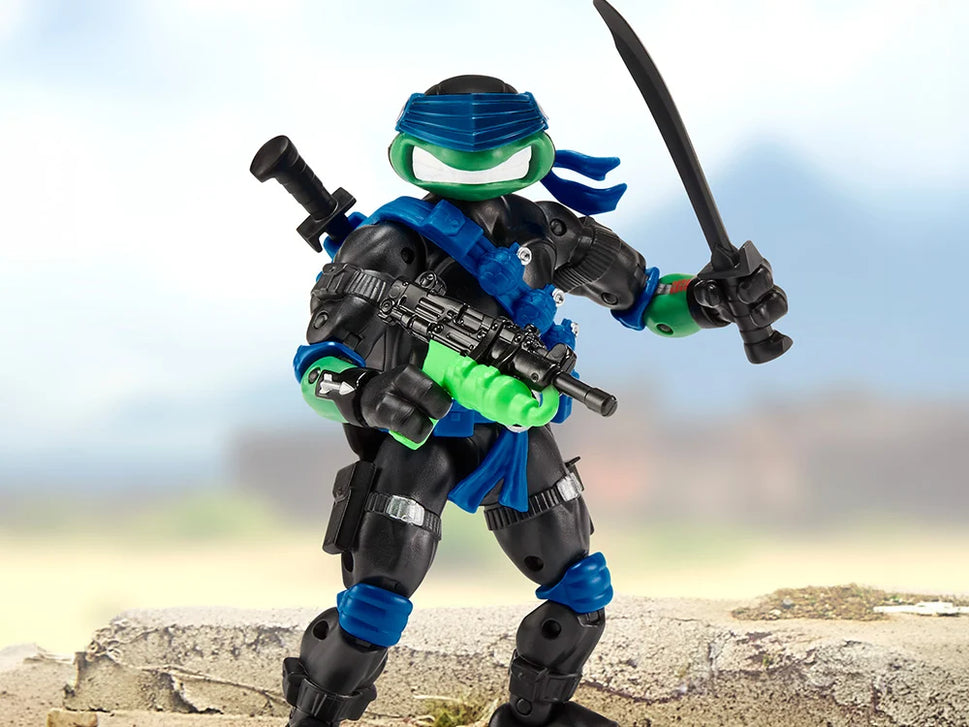 Teenage Mutant Ninja Turtles X G.I.JOE Snake Eyes X Leo