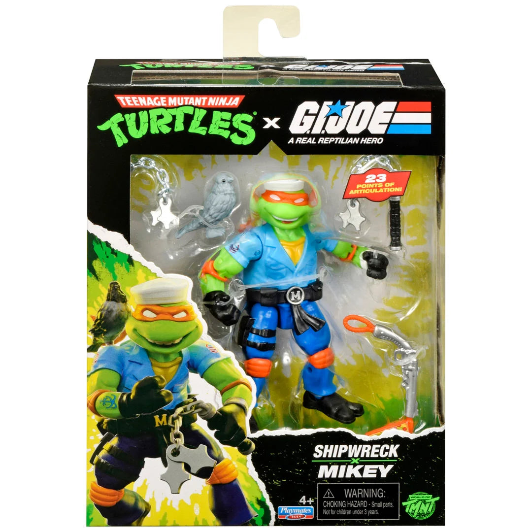Teenage Mutant Ninja Turtles X G.I.JOE Shipwreck X Mikey