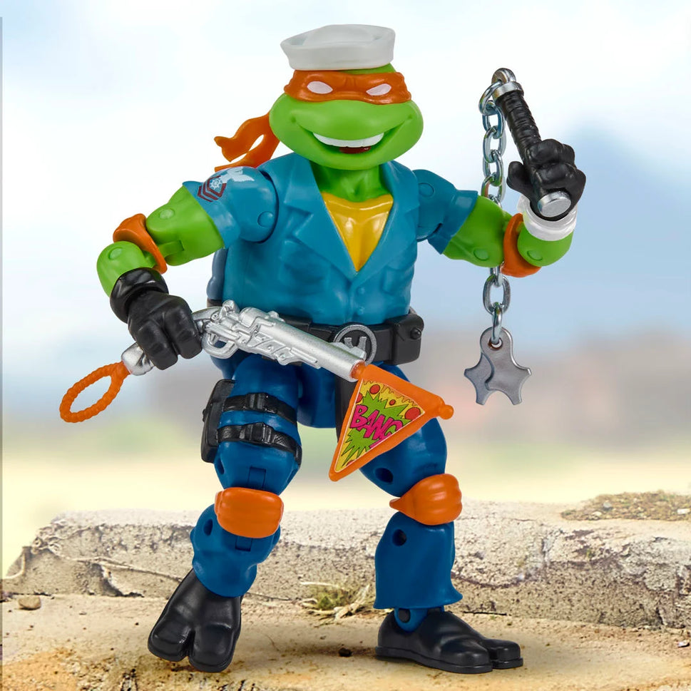 Teenage Mutant Ninja Turtles X G.I.JOE Shipwreck X Mikey