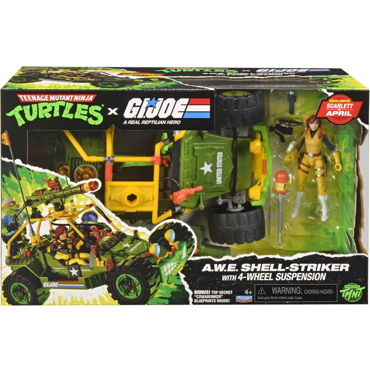 Teenage Mutant Ninja Turtles  X G.I.JOE A.W.E. Shell-Striker