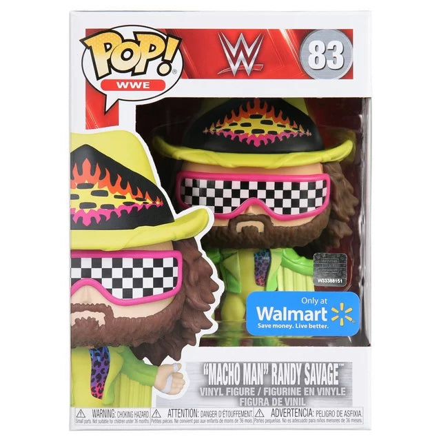 FUNKO POP! WWE: "MACHO MAN" RANDY SAVAGE # 83