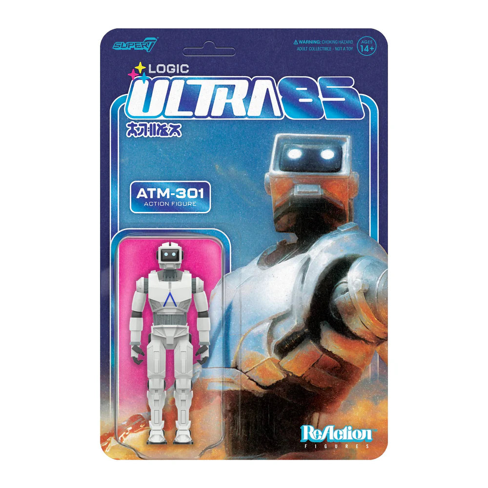 Super 7 Reaction Figure Logic Ultra 85 ATM-301