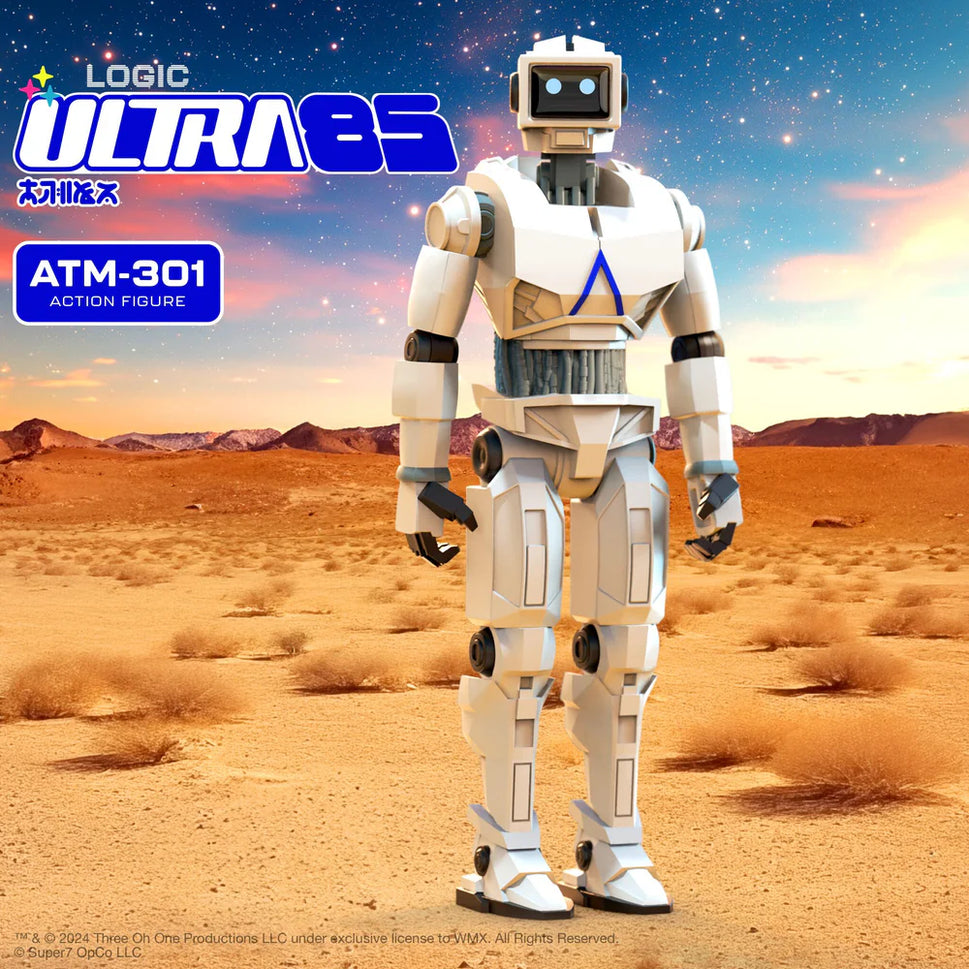 Super 7 Reaction Figure Logic Ultra 85 ATM-301