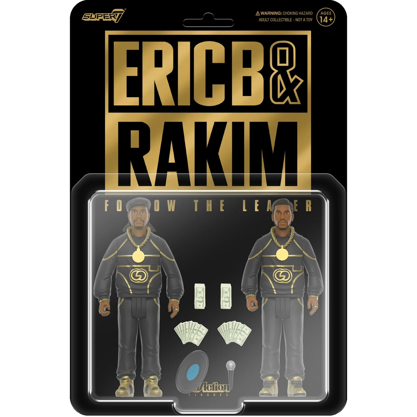 Super 7 Reaction Figures Eric B & Rakim