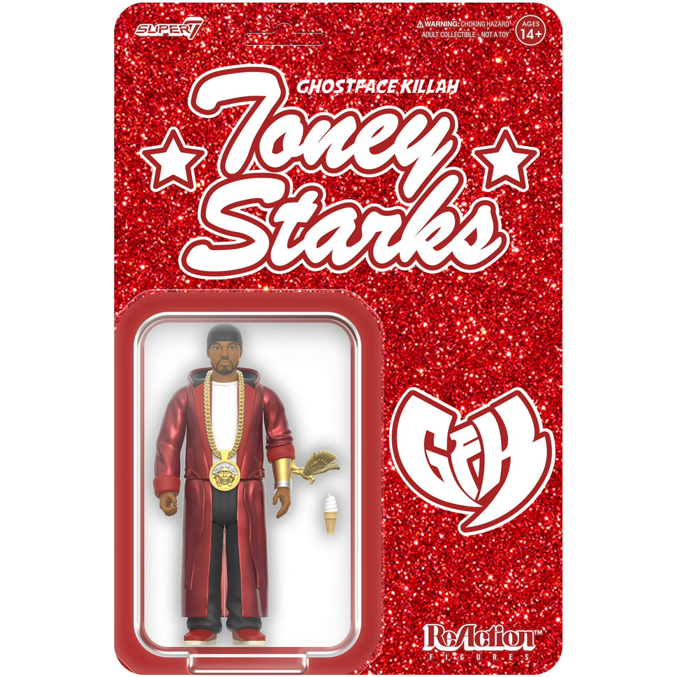 Super 7 Reaction Figure Ghostface Killah (Toney Starks)