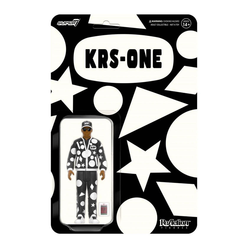 SUPER 7 REACTION FIGURES KRS-ONE (SELF DESTRUCTION)