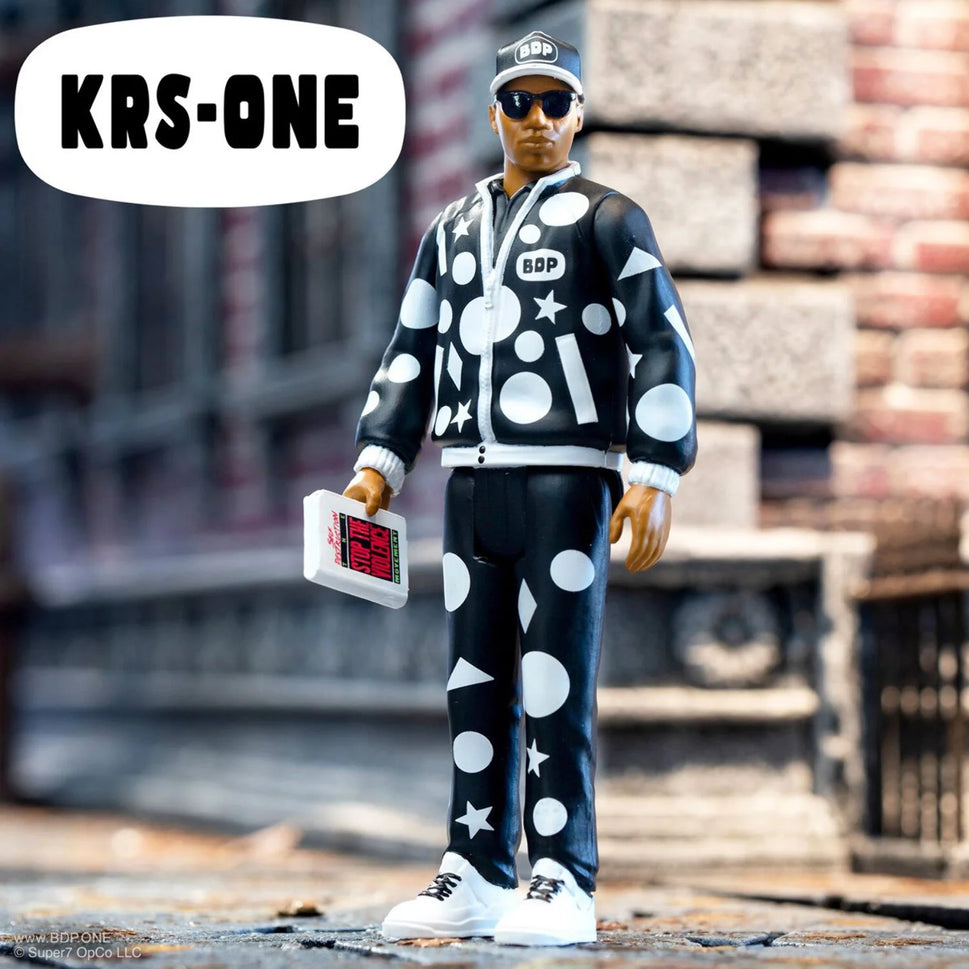 Super 7 Reaction Figures KRS-One (Self Destruction)