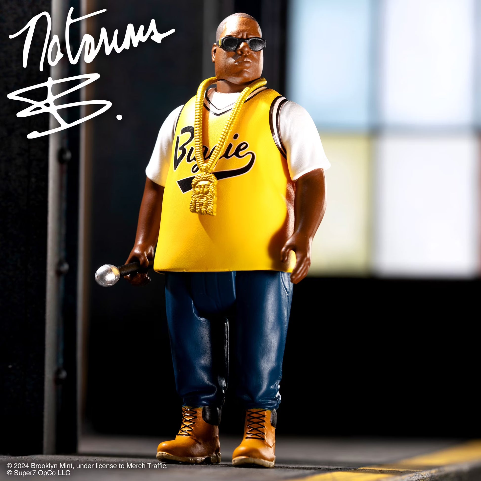 Super 7 Reaction Figure Notorious B. I. G Biggie