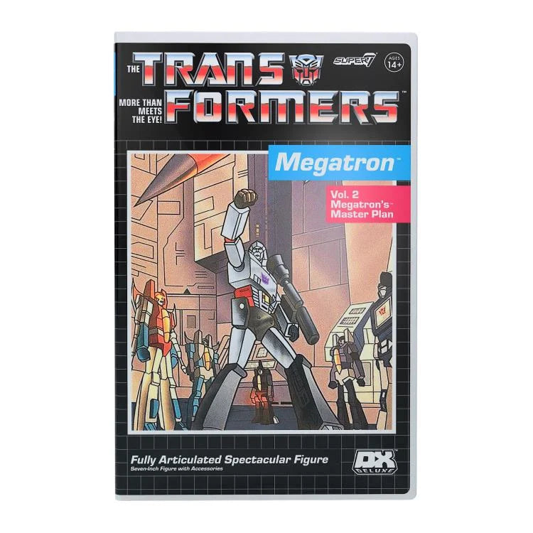 Super 7 Transformers More Than Meets the Eye! VHS Megatron