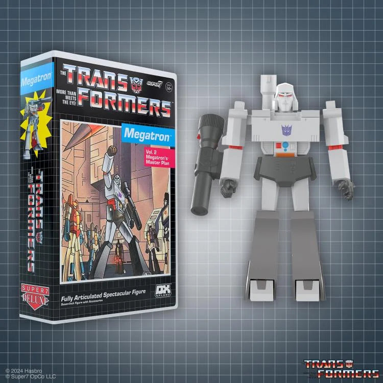 Super 7 Transformers More Than Meets the Eye! VHS Megatron