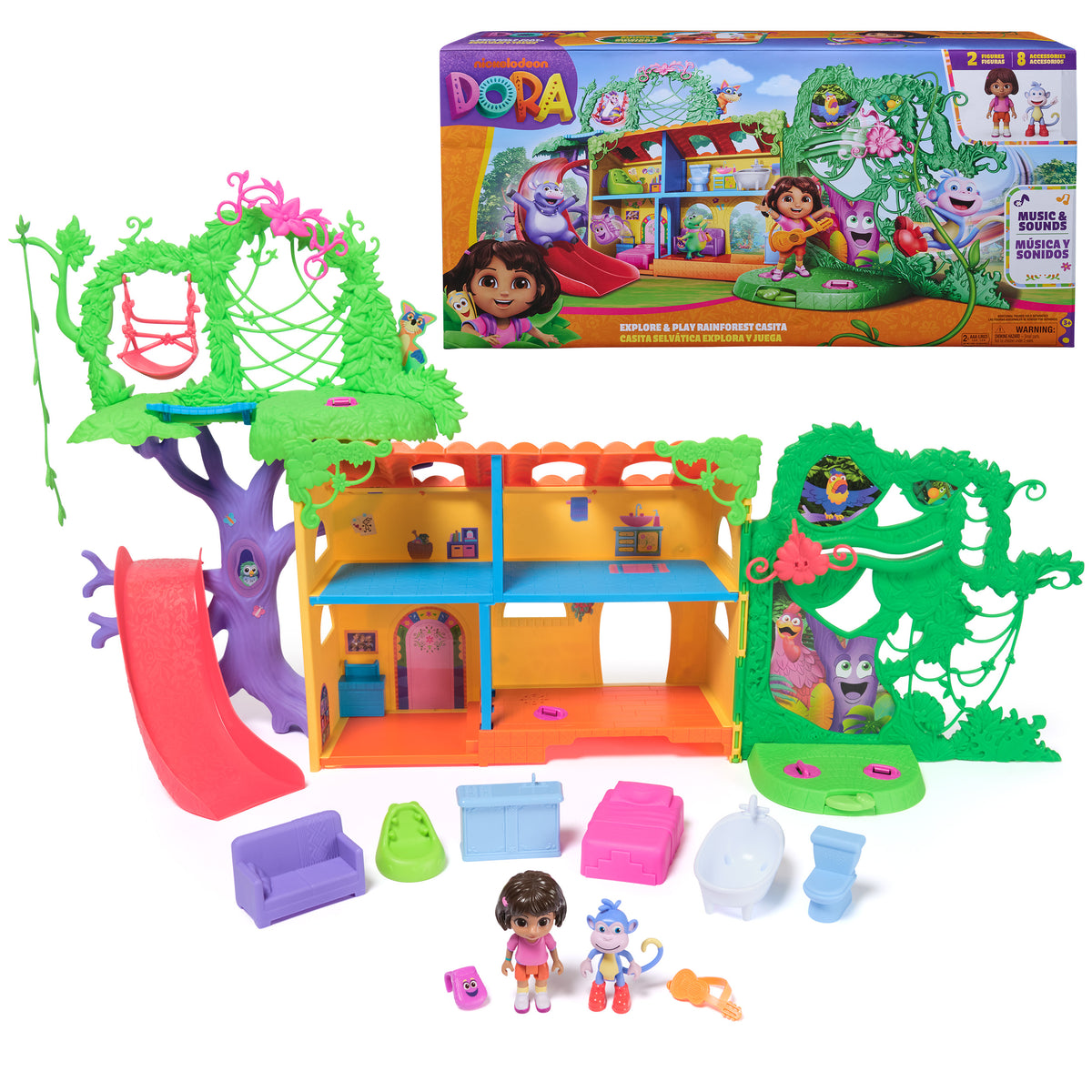 Nickelodeon Dora the Explorer Expore & Play Rainforest Casita