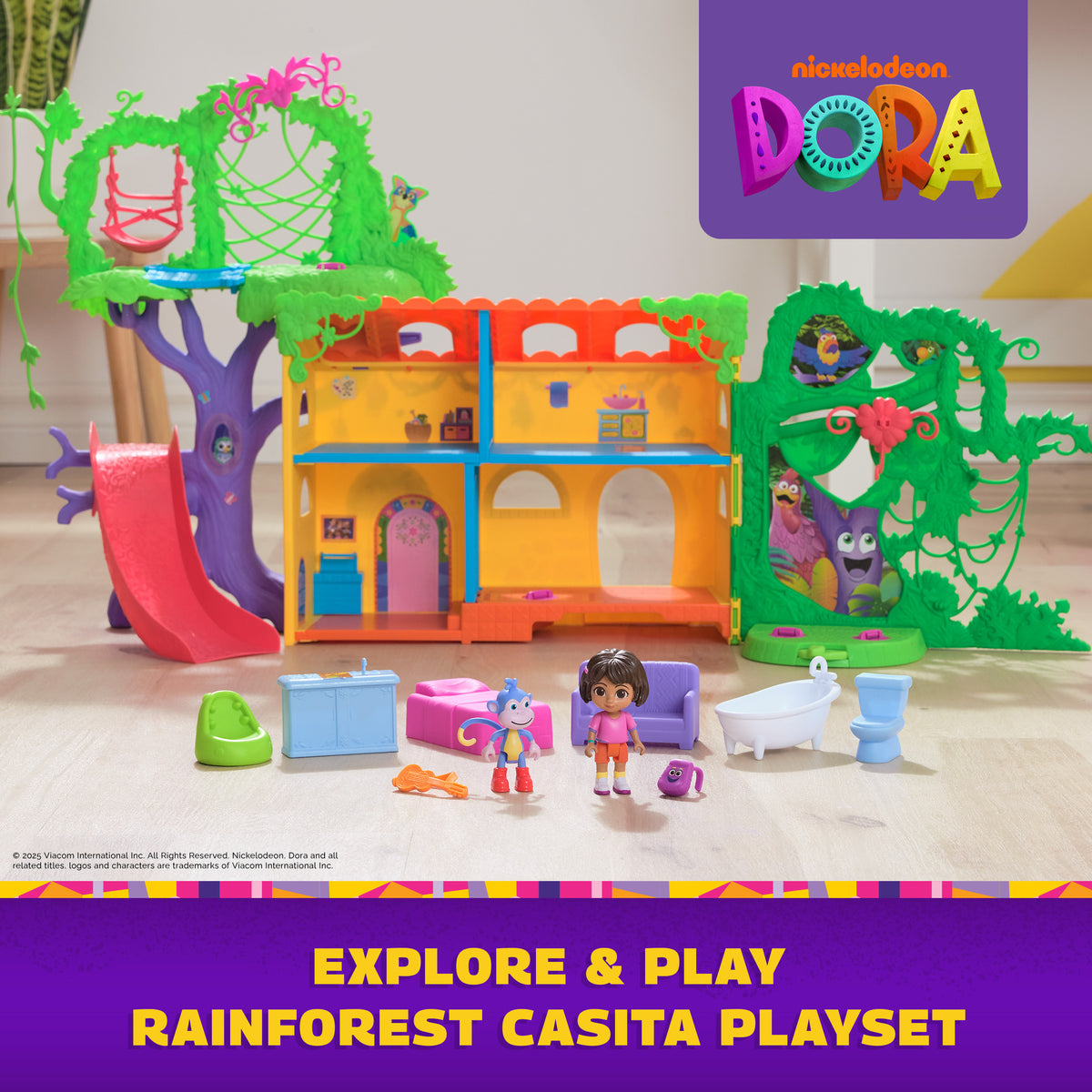 Nickelodeon Dora the Explorer Expore & Play Rainforest Casita