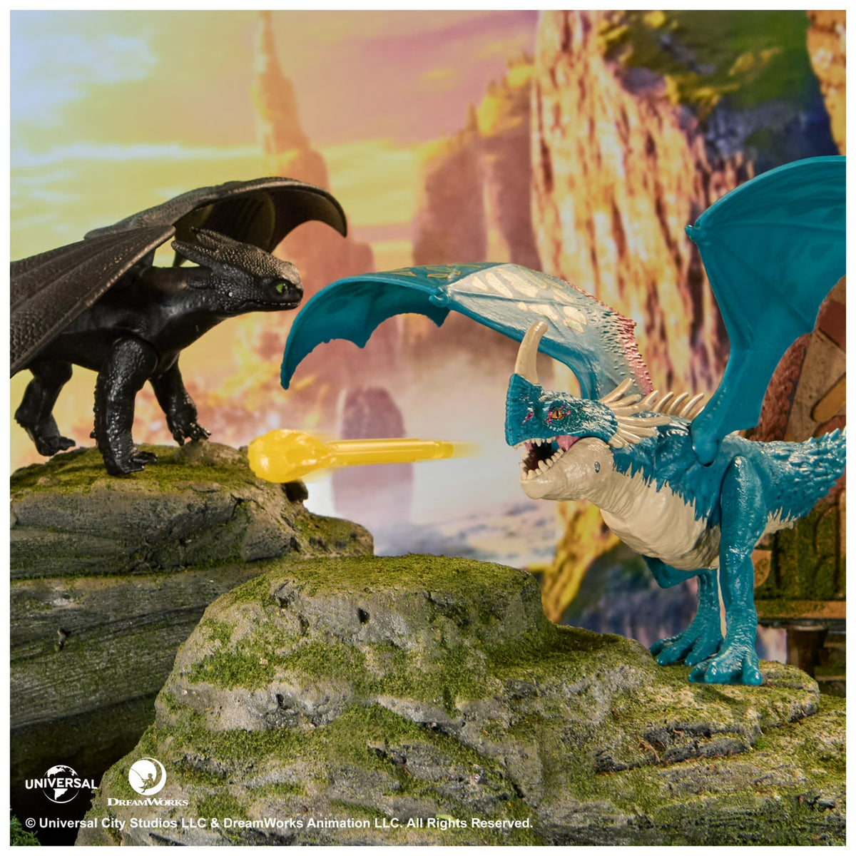 How To Train Your Dragon Battle Dragons Fire Blast Deadly Nadder