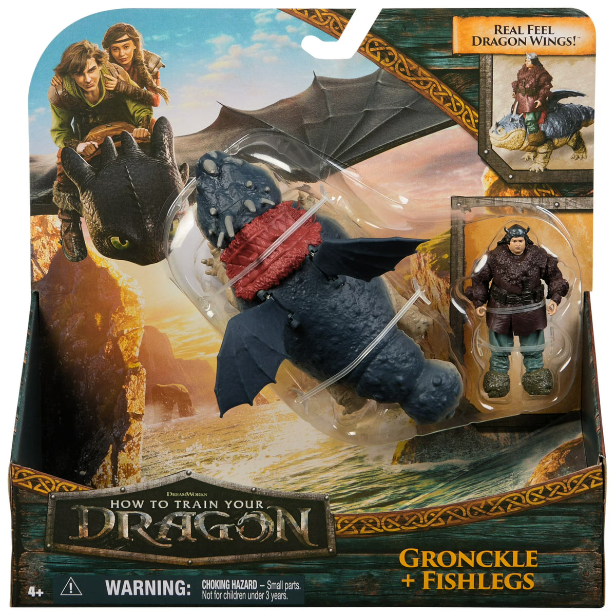 How To Train Your Dragon 'Gronckle'+ Fishlegs