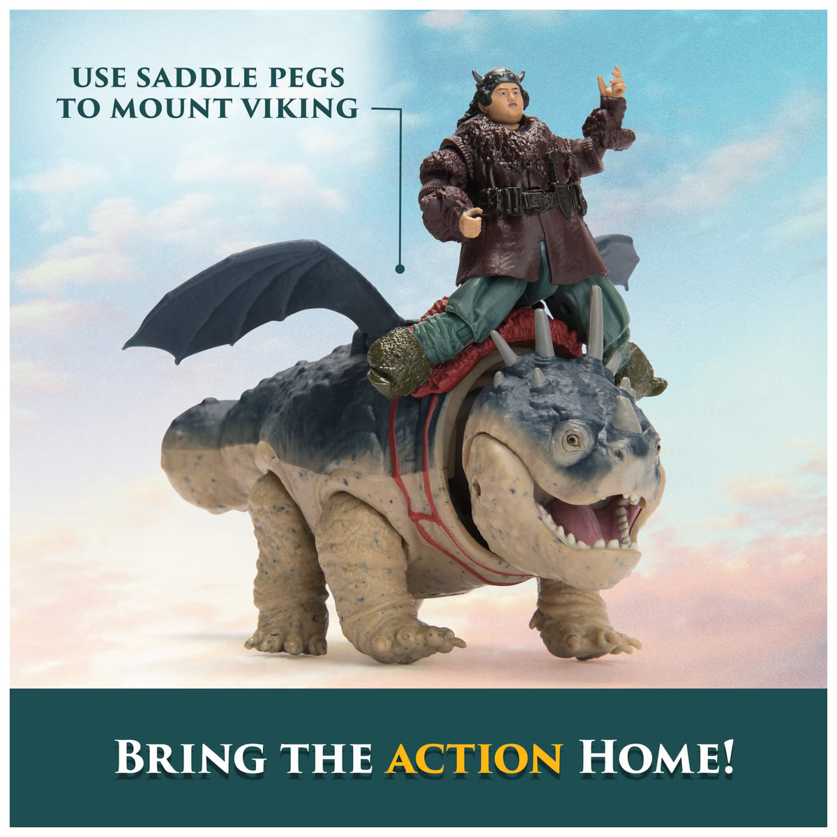 How To Train Your Dragon 'Gronckle'+ Fishlegs