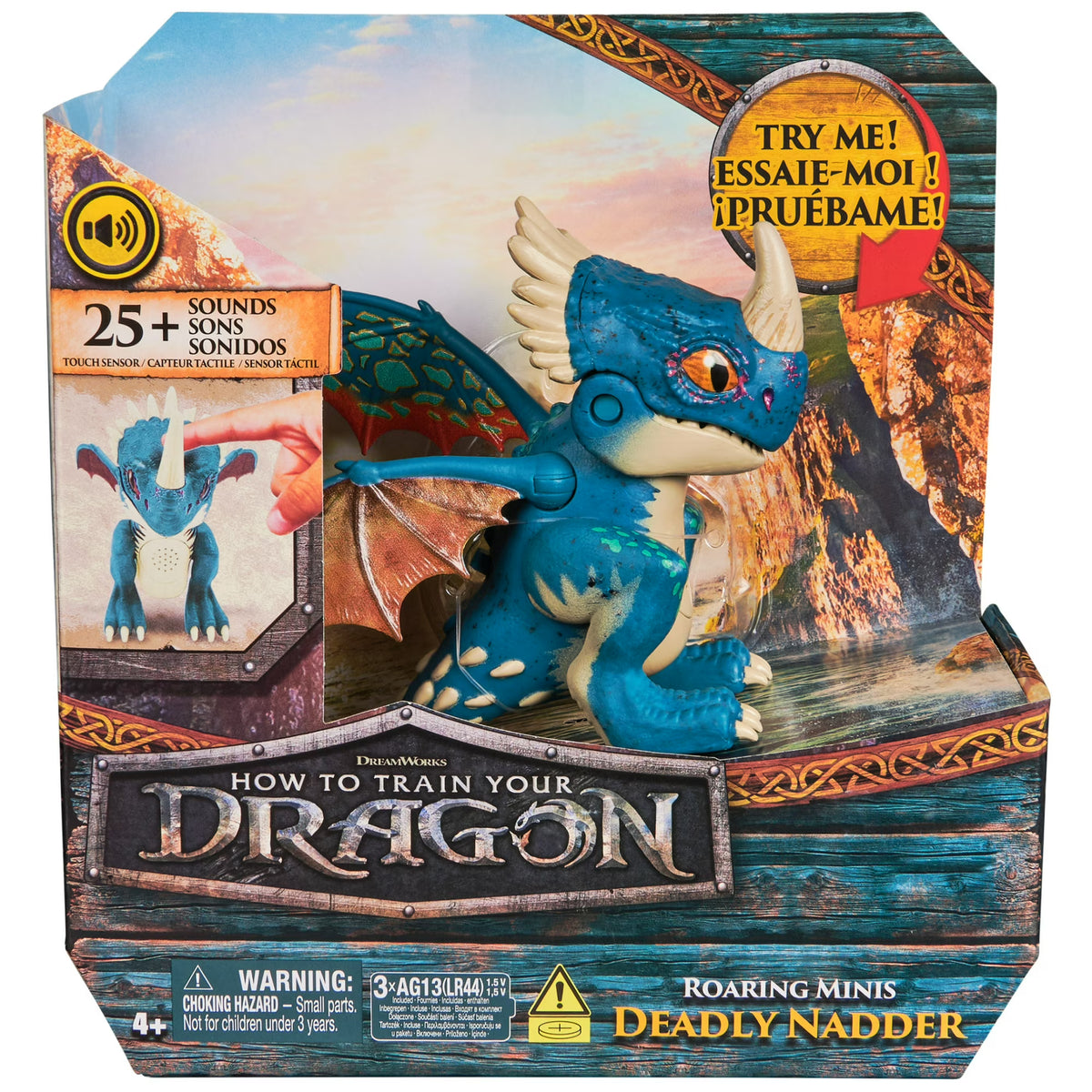 How To Train Your Dragon Roaring Minis Deadly Nadder