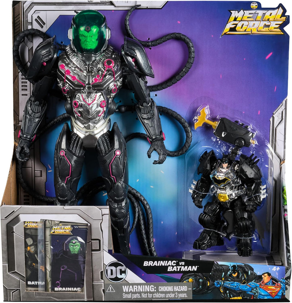 DC Metal Force Brainiac vs. Batman