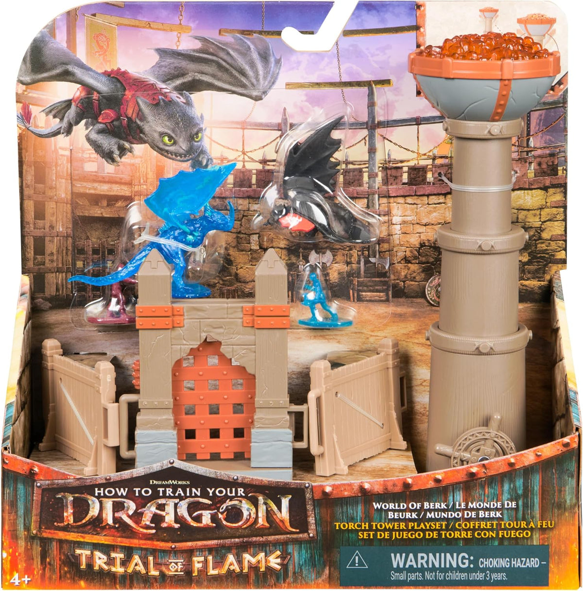 How to Train Your Dragon World of Berk Torch Tower Playset