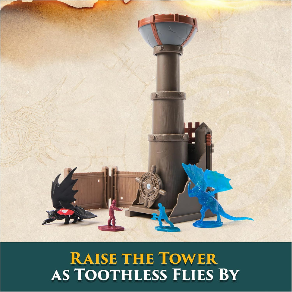 How to Train Your Dragon World of Berk Torch Tower Playset