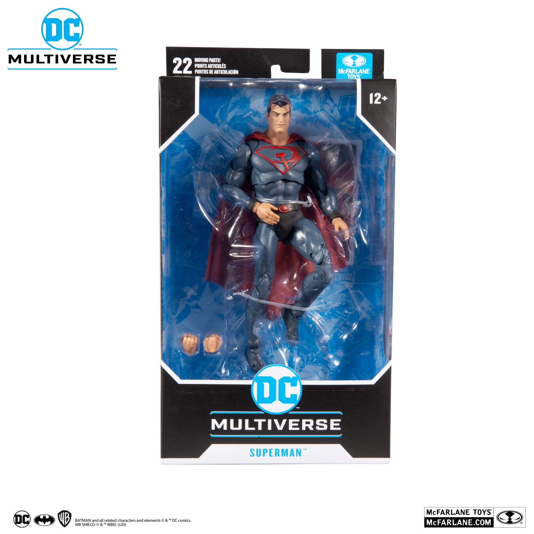 MCFARLANE TOYS DC MULTIVERSE RED SON: SUPERMAN