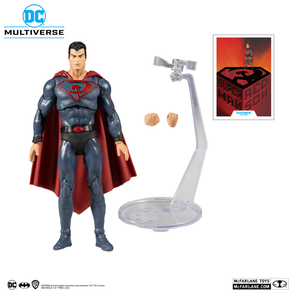 MCFARLANE TOYS DC MULTIVERSE RED SON: SUPERMAN