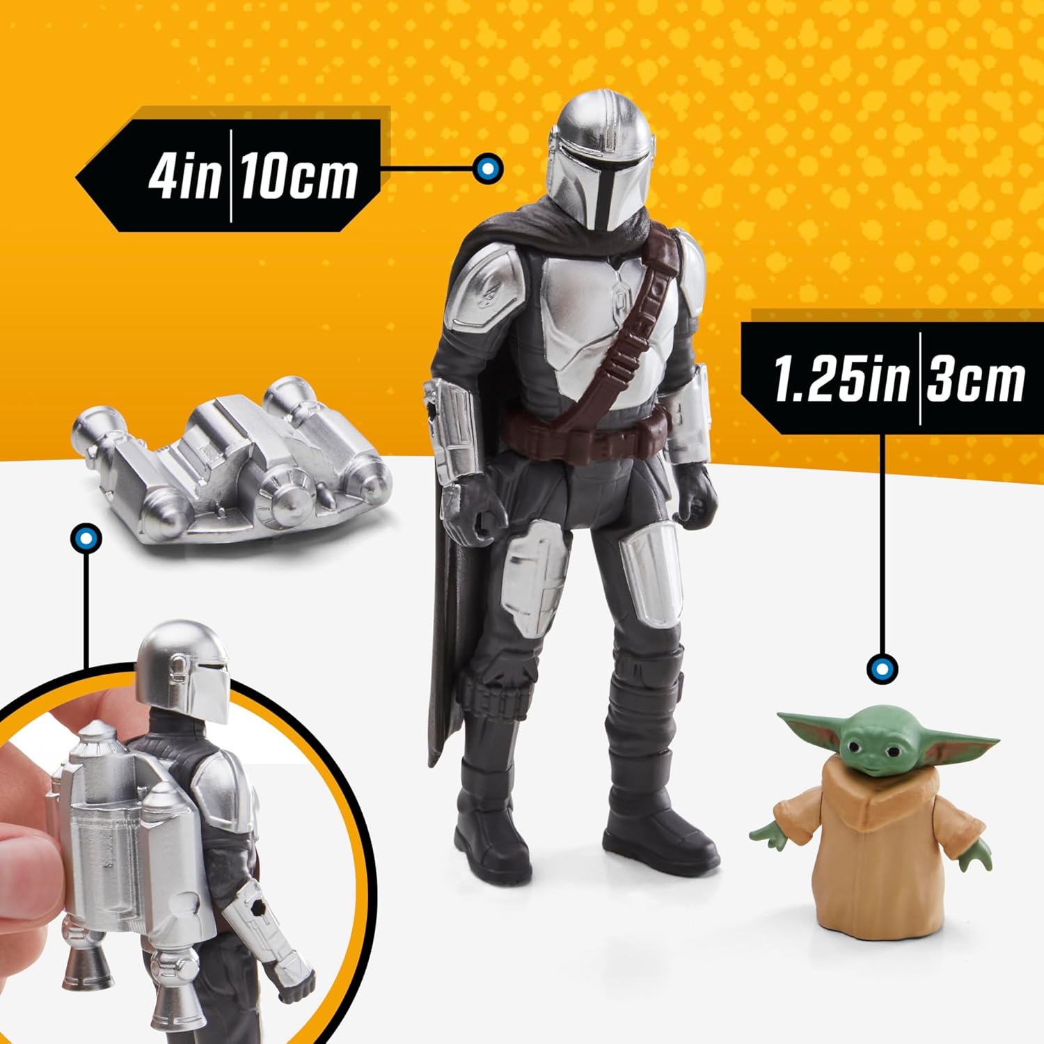 STAR WARS THE MANDALORIAN N-1 STARFIGHTER (GROGU)