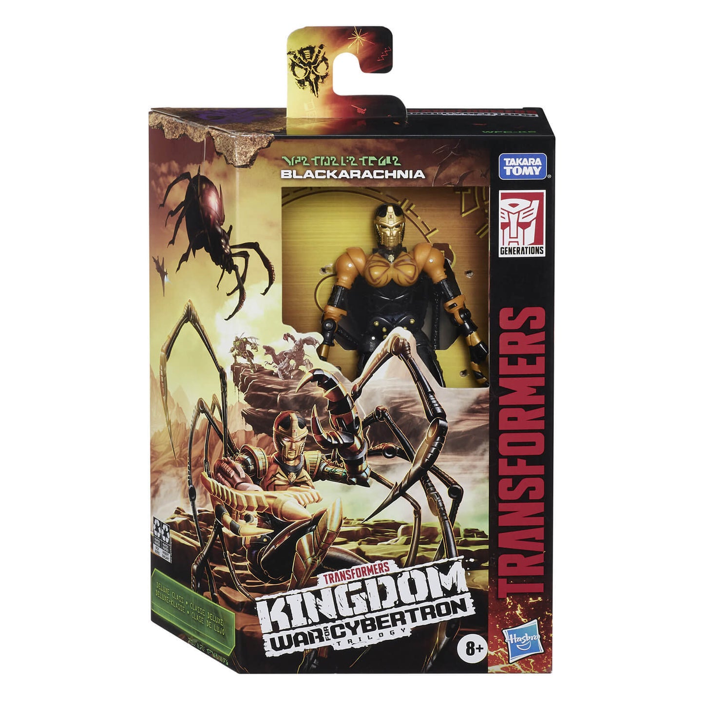 TRANSFORMERS KINGDOM WAR FOR CYBERTRON TRILOGY  BLACKARACHNIA