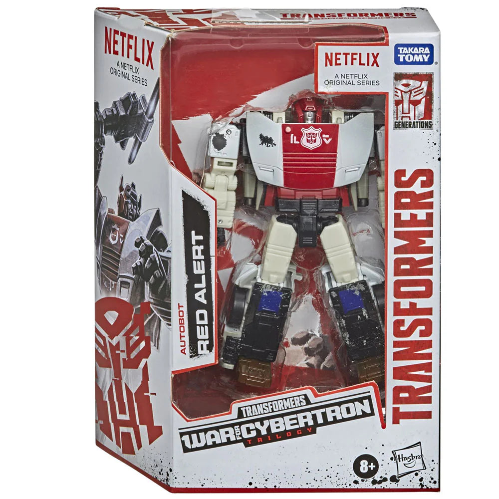 TRANSFORMERS WAR FOR CYBERTRON TRILOGY AUTOBOT RED ALERT