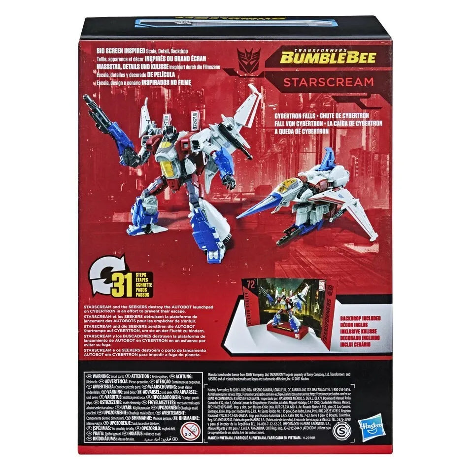 TRANSFORMERS STUDIO SERIES: STARSCREAM SS-72