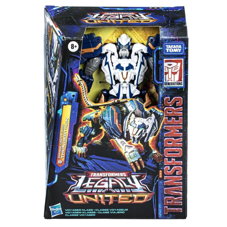 TRANSFROMERS LEGACY UNITED  PRIME UNIVERSE THUNDERTRON