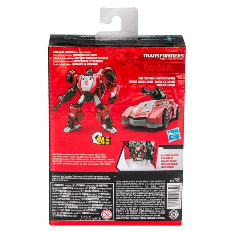 TRANSFORMERS WAR FOR CYBERTRON STUDIO SERIES (GAMER EDITION) SIDESWIPE 07