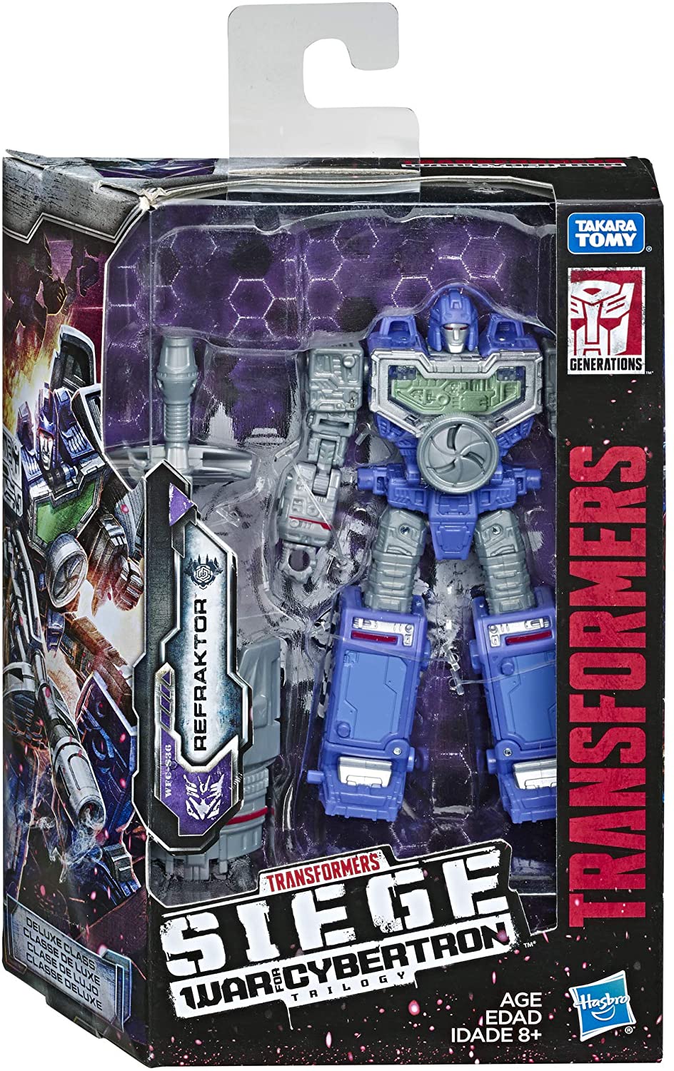 TRANSFORMERS SIEGE WAR FOR CYBERTRON TRIOLOGY  REFRAKTOR