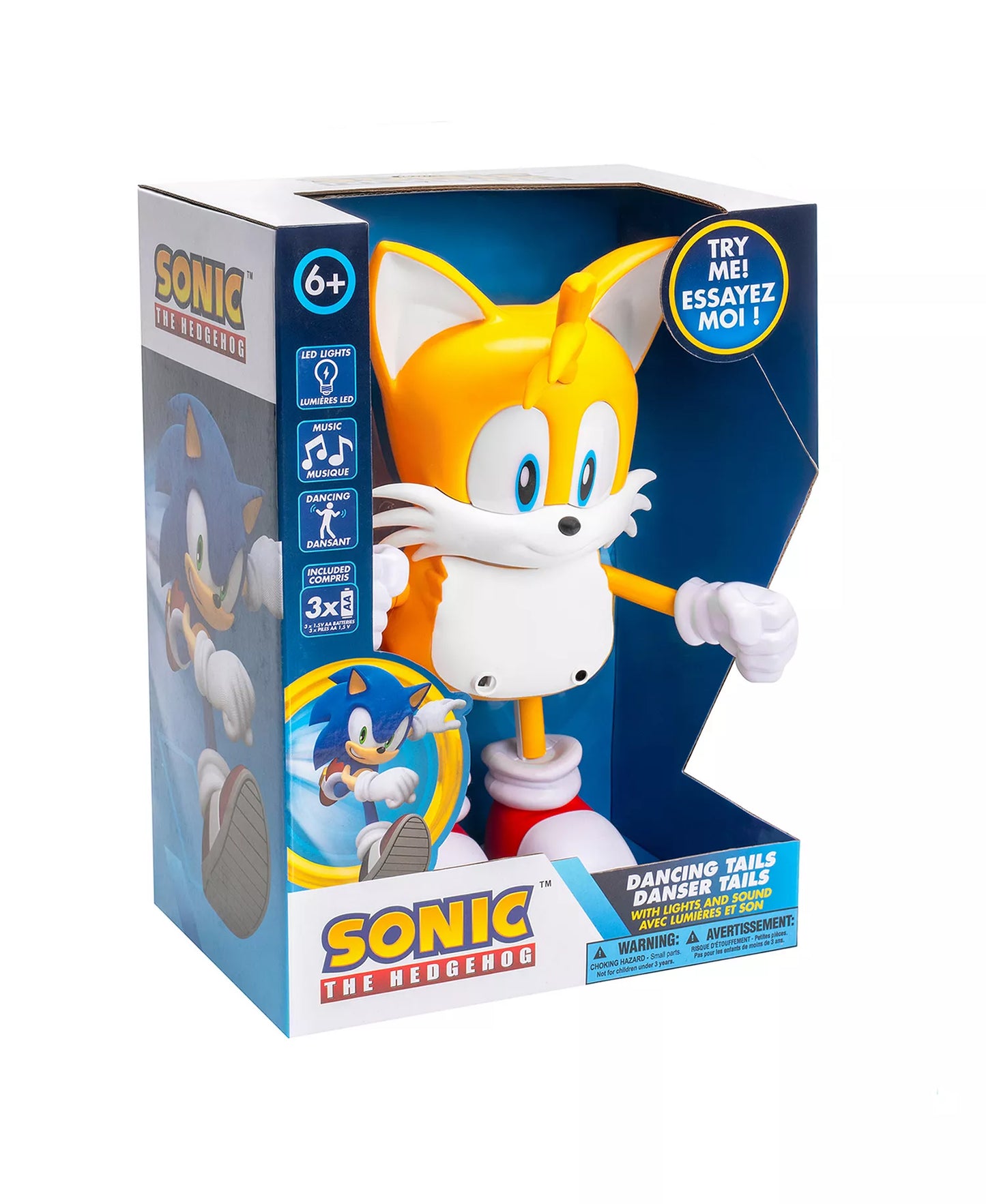 Sonic the Hedgehog Dancing Tails w/ Lights and Sounds