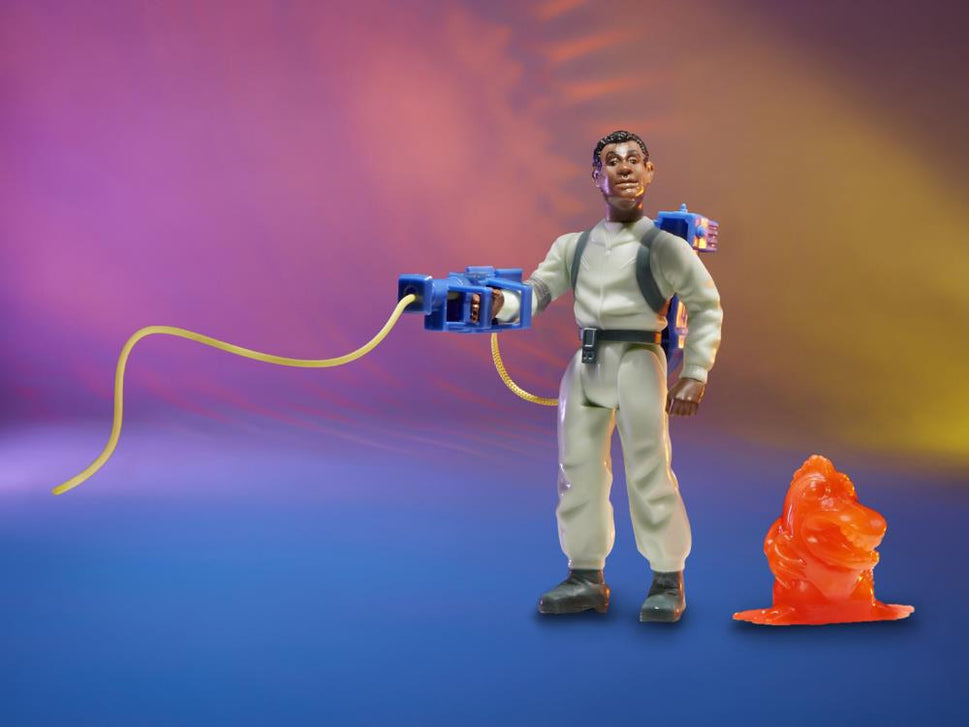 KENNER THE REAL GHOSTBUSTERS WINSTON ZEDDEMORE & CHOMPER GHOST