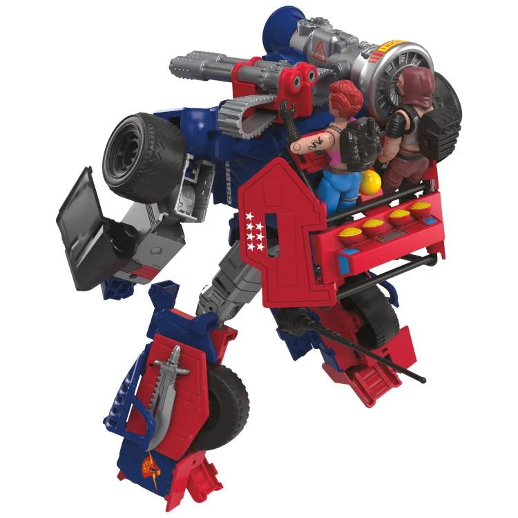 TRANSFORMERS X G.I.JOE  TRANSFORMERS DECEPTICON SOUNDWAVE DREADNOK THUNDER MACHINE
